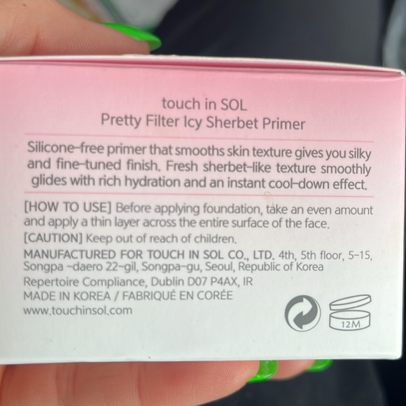 Icy sherbet primer - Picture 5 of 5